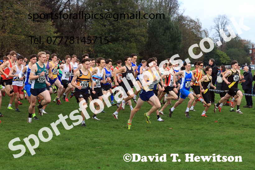 Mens Under-17s and Under-20s 2025 Liverpool Cross Challenge, Sefton Park, Saturday, November 22th. Photo: David T. Hewitson/Sports for All Pics